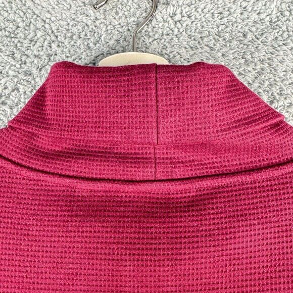 Lands End Turtleneck Sweater Mens XXL Red Outdoor Preppy Office Casual Winter - Picture 6 of 11